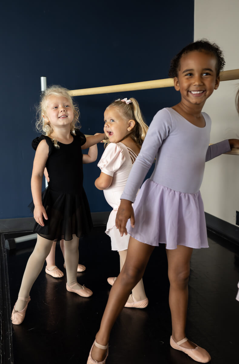 Dancers at Ballet Barre