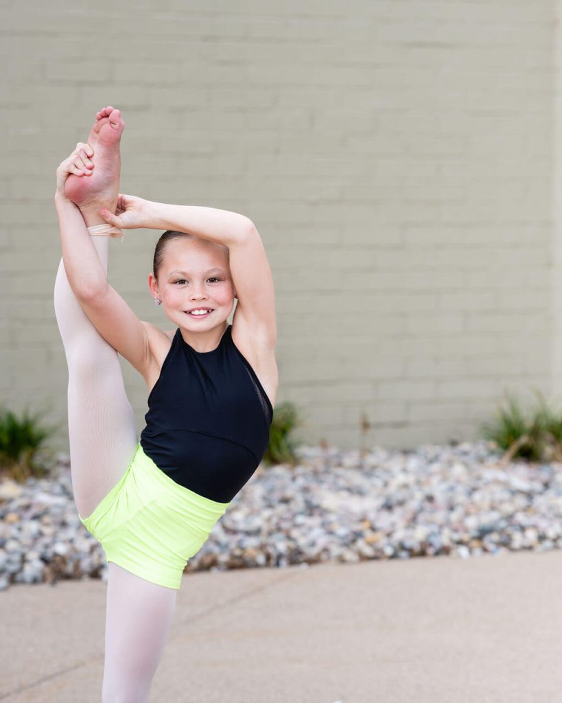 Dancer Outside Metropolitan Dance Alliance